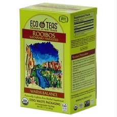 ECOTEAS 暖平衡 不含咖啡因 不含麩質, 24件, 2克