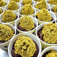 노설탕 두바이 초코 브레드 푸딩 디저트 케이크, 160g, 1개