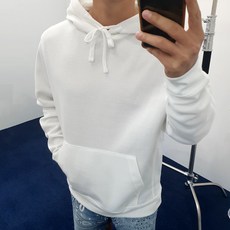 中性優質純色 Over Fit 連帽衫 5 色