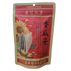 CHEER TALK 喜談瓜子 鹹香酥脆，獨立包裝，休閒零食首選, 一百六十公克, 1個