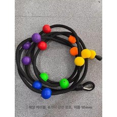 원형 해먹 그네 놀이터 흔들 안뜰 침대 정원 마당 대형 카페 캠핑장 파란색 캠핑 체어, 1개, 해양 케이블 6가닥 강선 로프 5m