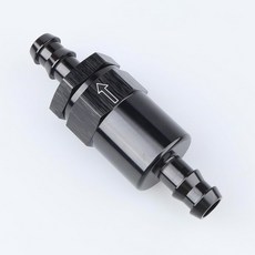 AC 성능 12 바브 빌렛 인 연료 필터 30 마이크론 블랙 알루미늄, 5/16"