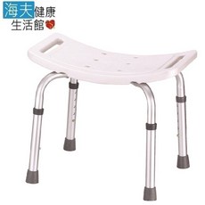 【海夫健康生活館】弘穎 鋁合金 KD 無椅背浴室椅 無背洗澡椅 可調高低 台灣製, 1個