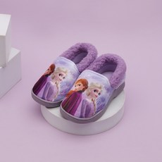 Disney 迪士尼 冰雪奇緣印花保暖內刷毛休閒鞋