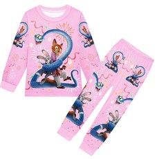 瘋狂動物城2 女童長袖長褲套裝