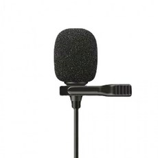 라발리에 핀마이크 스폰지 윈드스크린 커버 교체용