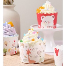 大祺百貨 蛋糕紙杯 馬芬杯 中號 50入, 詳見包裝, 詳見包裝