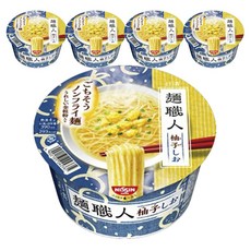 닛신 면장인 유자소금맛 76g, 5개