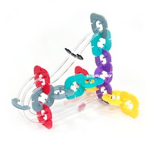 구슬 관찰 조립식 투명 레일 마블런 DIY키트 영유아용 관찰놀이 돌봄센터 레일블록