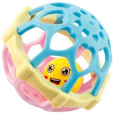 CCBABY 台灣現貨觸覺早教手抓球，寶寶啟蒙玩具，逼逼叫觸覺球，兒童認知球，新生兒早教凹凸球, 軟膠球