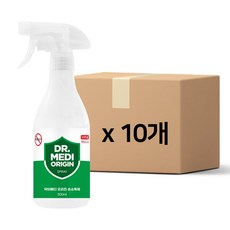 닥터메디 오리진 스프레이 손소독제 500mlx10개 에탄올70% 식약처인증, 10개, 10ml