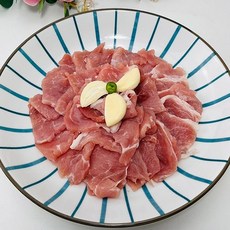 국내산 보성녹돈 뒷다리 후지 슬라이스 500g 2팩, 없음, 상세설명 참조, 없음