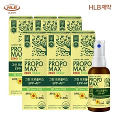 [6병] 아피스플로라 프로포맥스 제로 스프레이 6병, 6개, 30ml, 1회분
