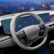 카스타 호환 EV9 튜닝 네비게이션 액정 보호필름 풀커버 지문방지 자동차 악세사리 용품, 네비게이션 보호필름 1P