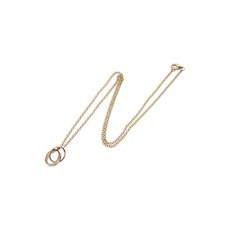 까르띠에 중고 2010 베이비 러브 18K 로즈 골드 네크리스