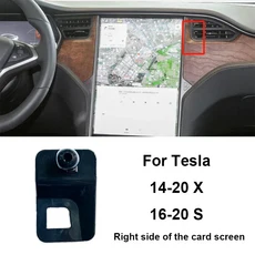 쿠쿠스토어 테슬라 모델 3 Y S X 2018 고정 브래킷 에어벤트 베이스 액세서리 지원 차량 핸드폰 거치대, 07 14-20 FOR X S R