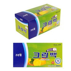 크린랩 뽑아쓰는 크린백 25cm x 35cm, 중(M), 300개입, 3개