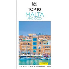 (영문도서) DK Eyewitness Top 10 Malta and Gozo Paperback, DK Eyewitness Travel, English, 9780241718902