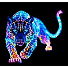 자동차 오토바이 3D튜닝 흠집제거 포인트 스티커(8종옵션), 1개, 나의팬서표범