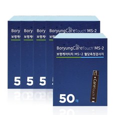 보령컨슈머 보령케어터치 혈당측정검사지, 5개, 50매입