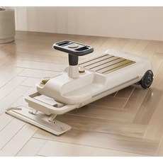 오스틱니 독일 품질 어린이 전기 트위스트 카 어른도 탑승 가능 충전식 전도 방지 카트 드리프트 카, 카키