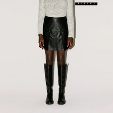 시슬리 플리츠 미니 스커트 3F 48WPL000X BK_P371608223 548857