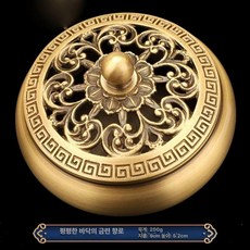 순동 황동 가정용 향도세트 제수용품 촛대 향피우기, 1개, 기본 색상