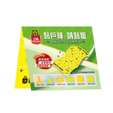 強力黏性 誘黏蒼蠅果蠅, 黏戶神黏蠅板5入, 1個