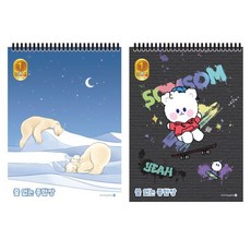 자재 남아 디자인랜덤 무선 1권 종합장, 본상품