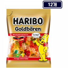 하리보 골든 배렌 젤리 100g, 12개