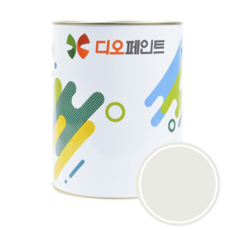 디오페인트 광택스 가구 방문 몰딩 수성 반광 페인트, 1개, 1L, 뉴트럴5 (도브화이트)