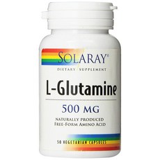 솔라레이 L-글루타민 500mg 베지테리안 캡슐, 50개입, 1개, 50정