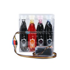 HP 8210 삼성 3520 팩 2400 무한잉크 공급기 (칩 없음)