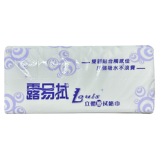 露易拭 Louis 立體拭紙巾 雙層加厚 柔軟親膚 抽取方便 居家外出必備, 1個, 200張