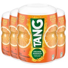 TANG 오렌지 파우더 드링크 믹스, 4개