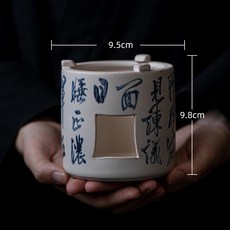 蘇打釉圍爐煮茶套裝, W直筒酒精爐, 1個