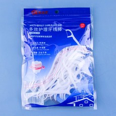 創居品家 多效護理牙線棒, 1個, 牙線棒(100支/袋裝), 100支