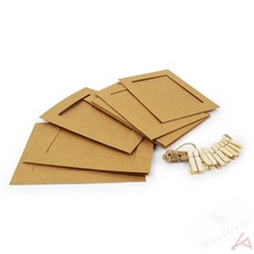 가랜드 종이액자 10p세트 벽꾸미기