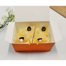 조각 케이크 25종 [케이크납품 카페케익 조각케익 초코 치즈 티라미수등], 640g, 1개, M치즈