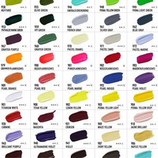 두꺼운 덧칠용 알파 아크릴물감 벽화용 아크릴 물감 아크릴물감세트 미술용물감 아크릴물감그림, 07)994, 상세페이지참조