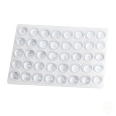 쾅쾅상사 미끄럼방지스티커 유리상판고정, 18mm 12p