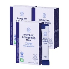 아르디엠 오리지널 NFC 유기농 블루베리즙 100% 14포, 3박스, 280g