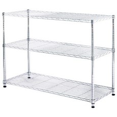 리빙코아 산업용 25파이 강철 메탈 철제 선반 1200 3단