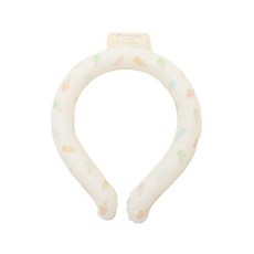 圖案涼感清涼環頸圈，運動涼感降溫神器，吸濕排汗，輕巧便攜，多款圖案可選, 冰棒, 1個