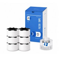 스마트크린 FTS-2200 세면대용 녹물염소제거헤드+교체필터 1세트(필터6개), 02_본품+교체용필터 1SET(필터6개)