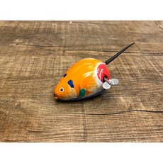 伍拾錢 發條鐵皮玩具 動物造型 (公雞/白兔/老鼠/青蛙/坦克) 交換禮物/聖誕禮物/生日禮物, 1個, 快跑老鼠