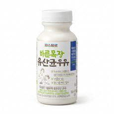 파스퇴르 바른목장 유산균 우유180ml 18개, 180ml