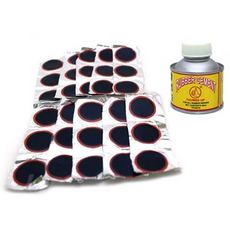 자전거 펑크패치 thumps up 패치30장+본드60ml ( 대만 ) 튜브수리, 1개