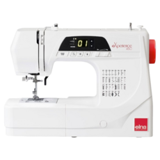 手作森林 瑞士 elna 電腦縫紉機 experience 450 縫紉機, 白色