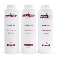 본코스메틱 로하스뉴트리 산화제 3% 6% 9% 1000ml, 상세페이지 참조, 로하스 뉴트리 칼라시스템 산화제 6%